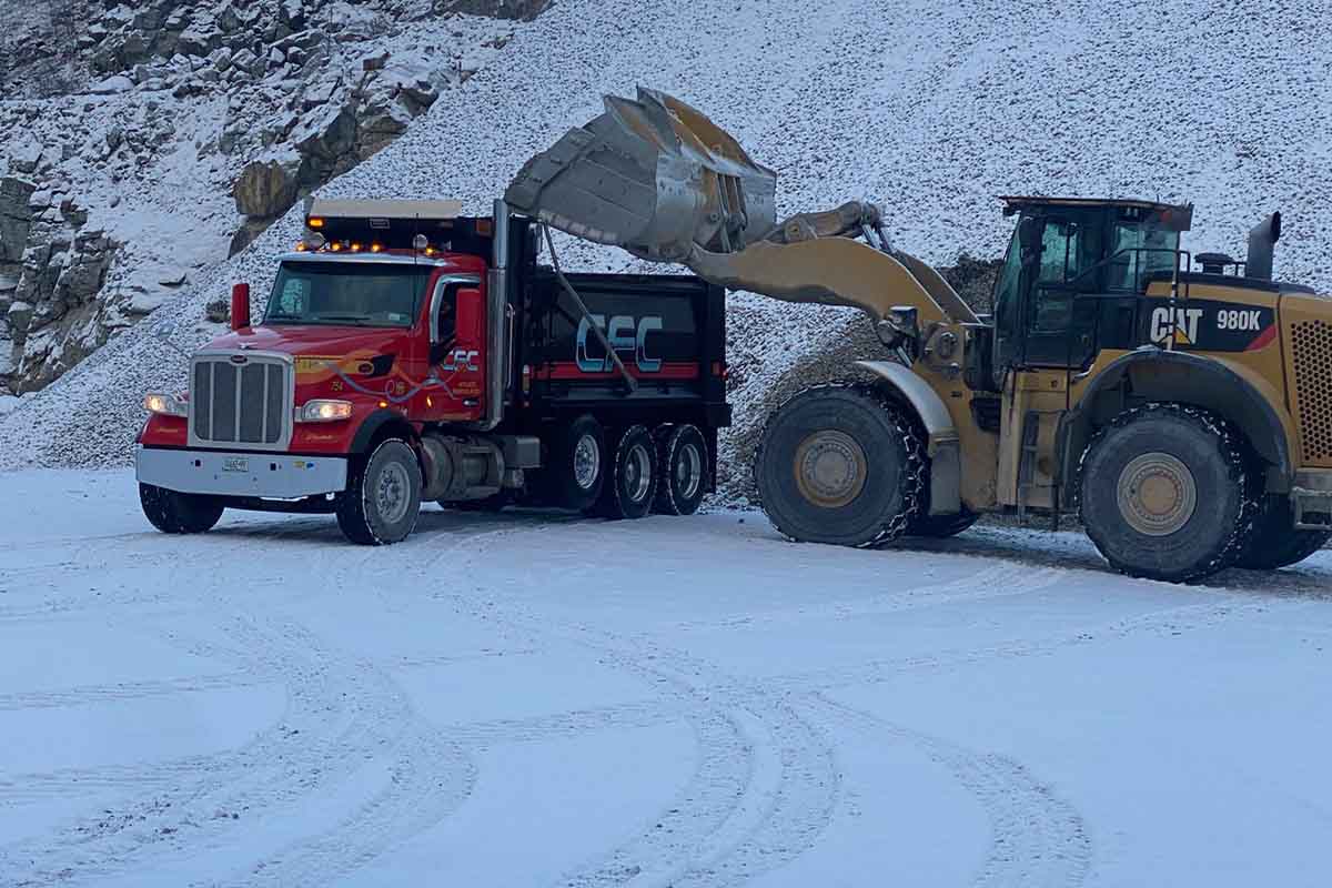 Bridge under night sky