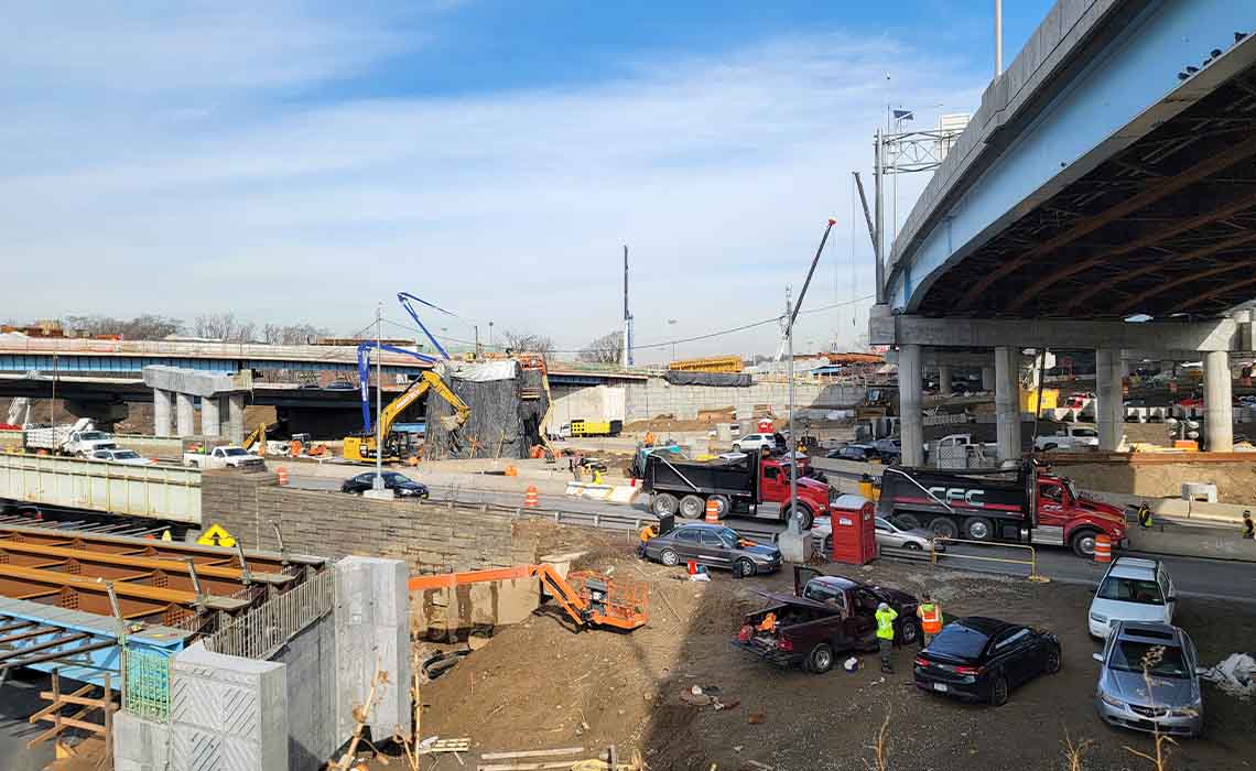 C Francis Corp removing 200 yards of dirt at Atlantic Ave site