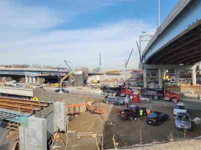 Kew Gardens Interchange & Van Wyck Expressway project by C Francis Construction Corp