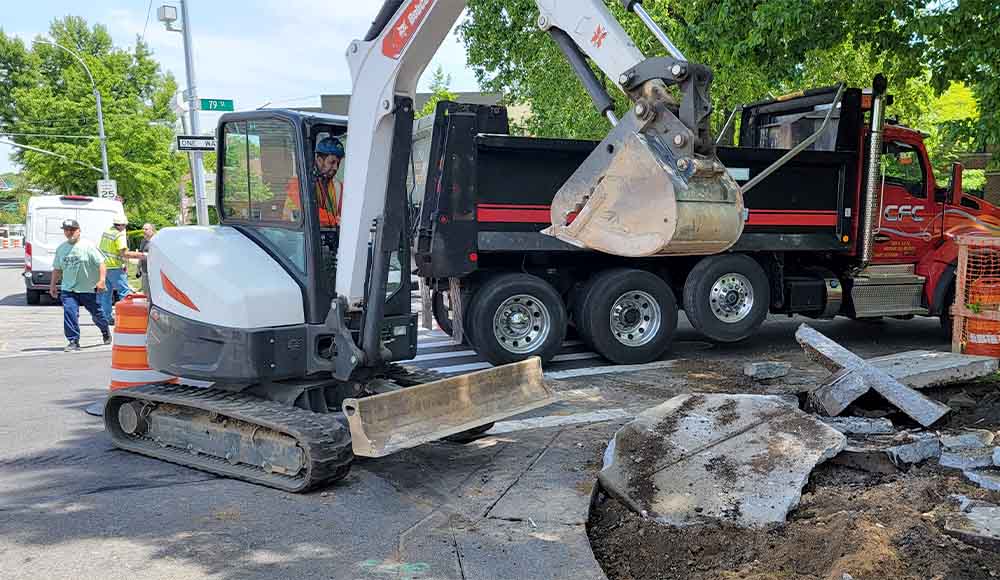 Mini Excavators in NYC