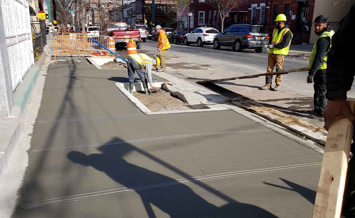 Concrete Flatwork services NYC