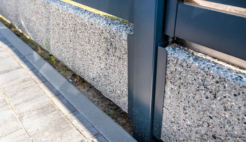 Steel Faced & Concrete Curbs